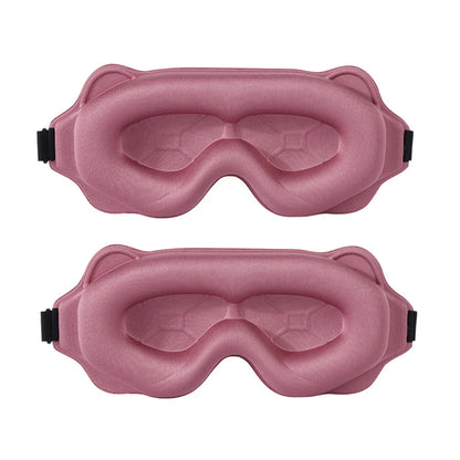 Luxury 3D Sleep Mask – Ultra-Soft Blackout Eye Mask for Restful Sleep, Travel & Relaxation