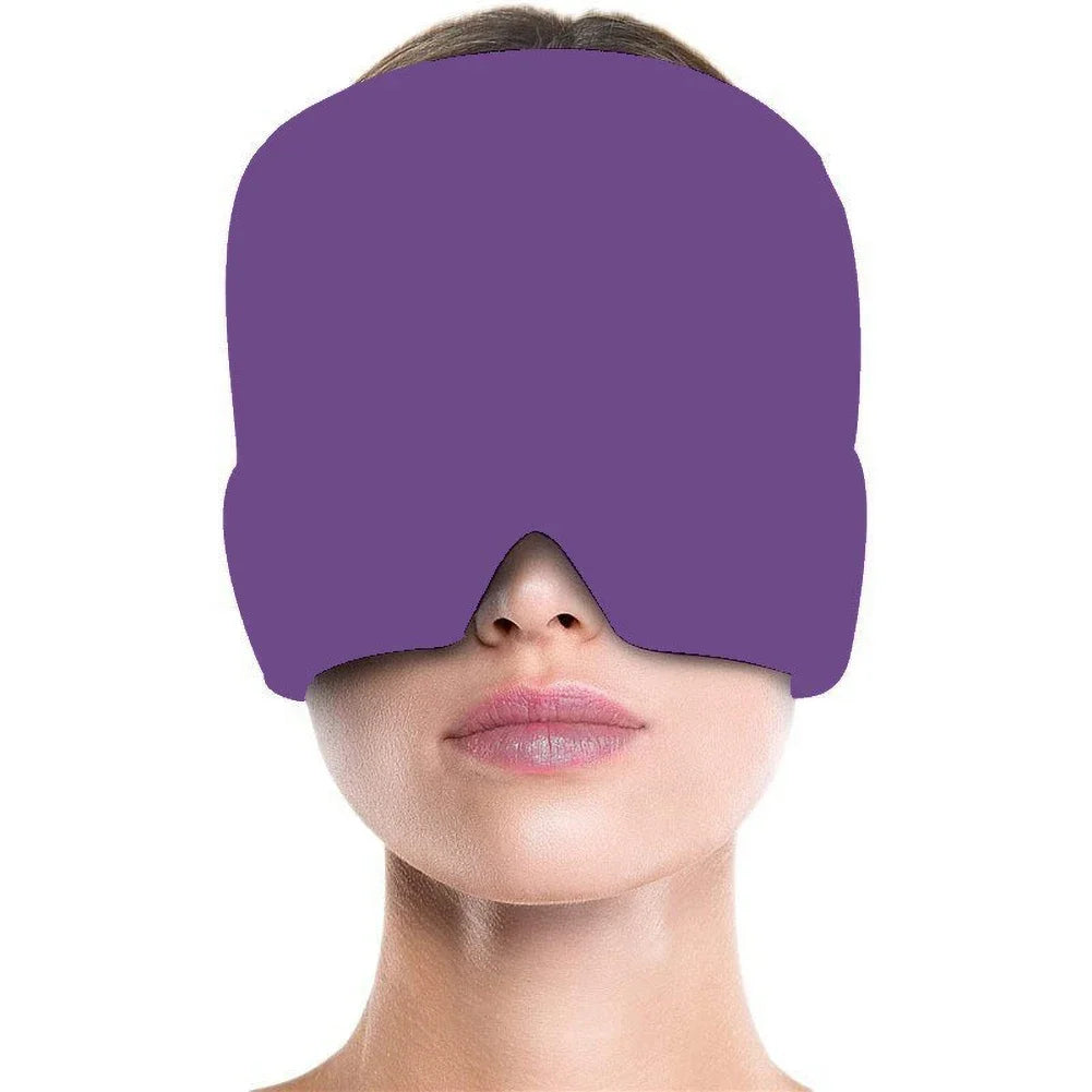 Gel Ice Therapy Headache Relief Cap