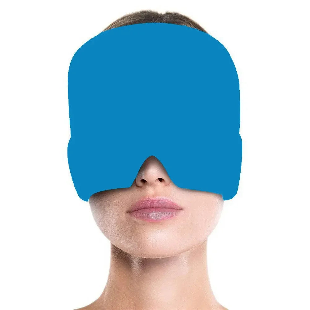 Gel Ice Therapy Headache Relief Cap