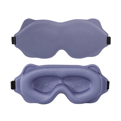 Luxury 3D Sleep Mask – Ultra-Soft Blackout Eye Mask for Restful Sleep, Travel & Relaxation