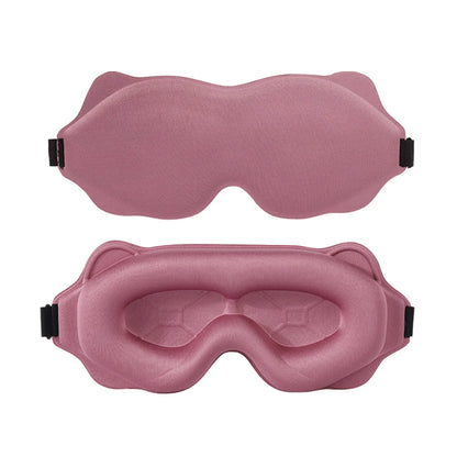 Luxury 3D Sleep Mask – Ultra-Soft Blackout Eye Mask for Restful Sleep, Travel & Relaxation