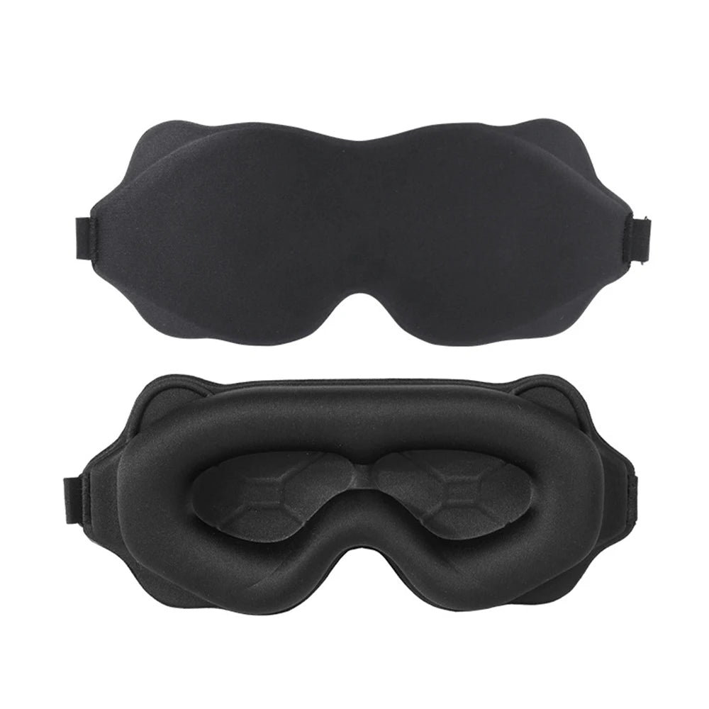 Luxury 3D Sleep Mask – Ultra-Soft Blackout Eye Mask for Restful Sleep, Travel & Relaxation