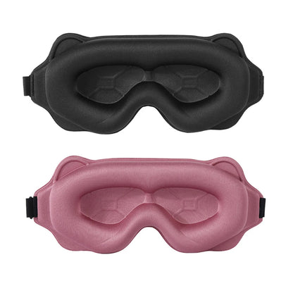 Luxury 3D Sleep Mask – Ultra-Soft Blackout Eye Mask for Restful Sleep, Travel & Relaxation
