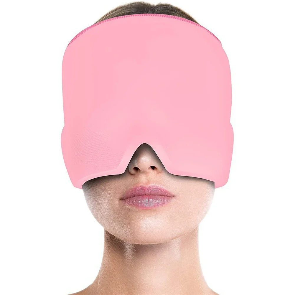 Gel Ice Therapy Headache Relief Cap