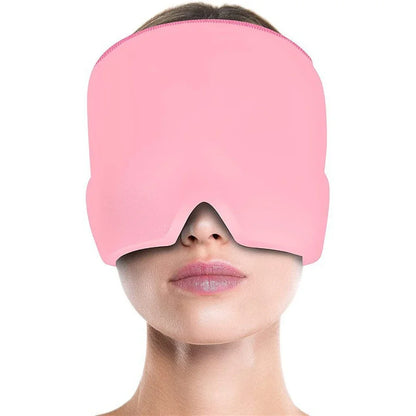 Gel Ice Therapy Headache Relief Cap
