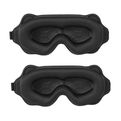 Luxury 3D Sleep Mask – Ultra-Soft Blackout Eye Mask for Restful Sleep, Travel & Relaxation