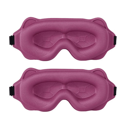 Luxury 3D Sleep Mask – Ultra-Soft Blackout Eye Mask for Restful Sleep, Travel & Relaxation