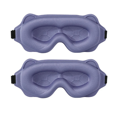 Luxury 3D Sleep Mask – Ultra-Soft Blackout Eye Mask for Restful Sleep, Travel & Relaxation
