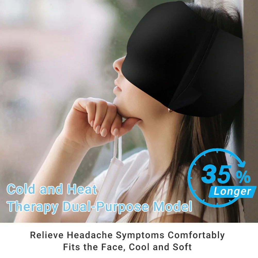 Gel Ice Therapy Headache Relief Cap